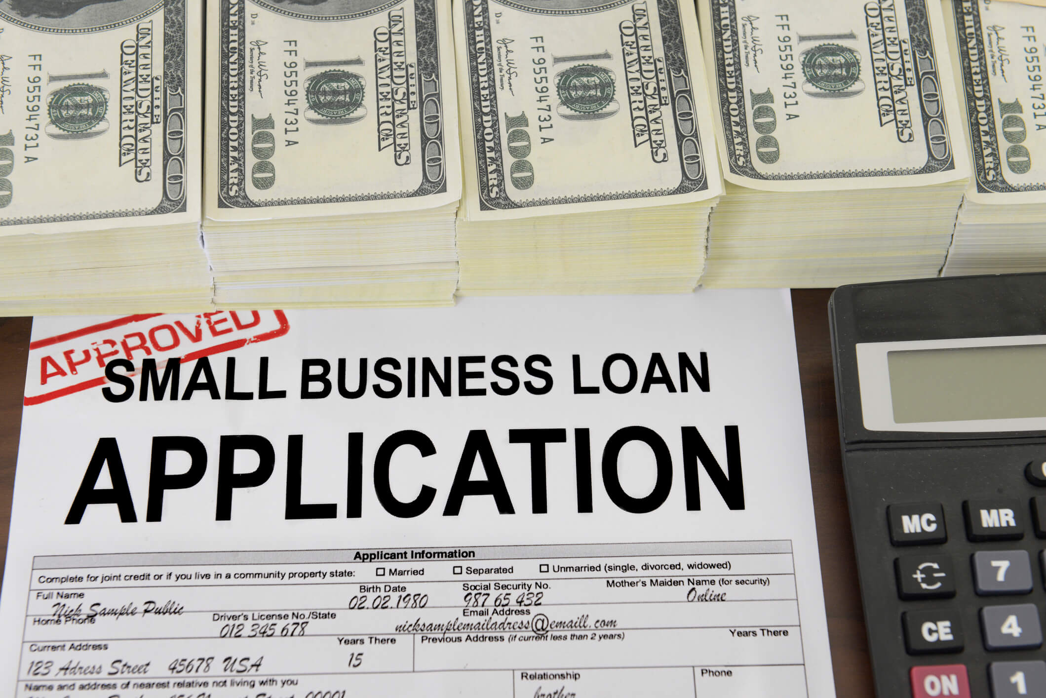 Small Business Loan Application - Complete Controller