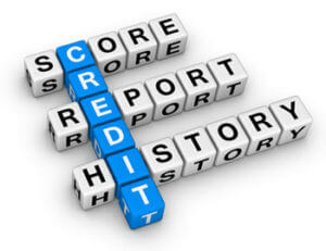 Scrabble tiles CREDIT played words SCORE REPORT HISTORY