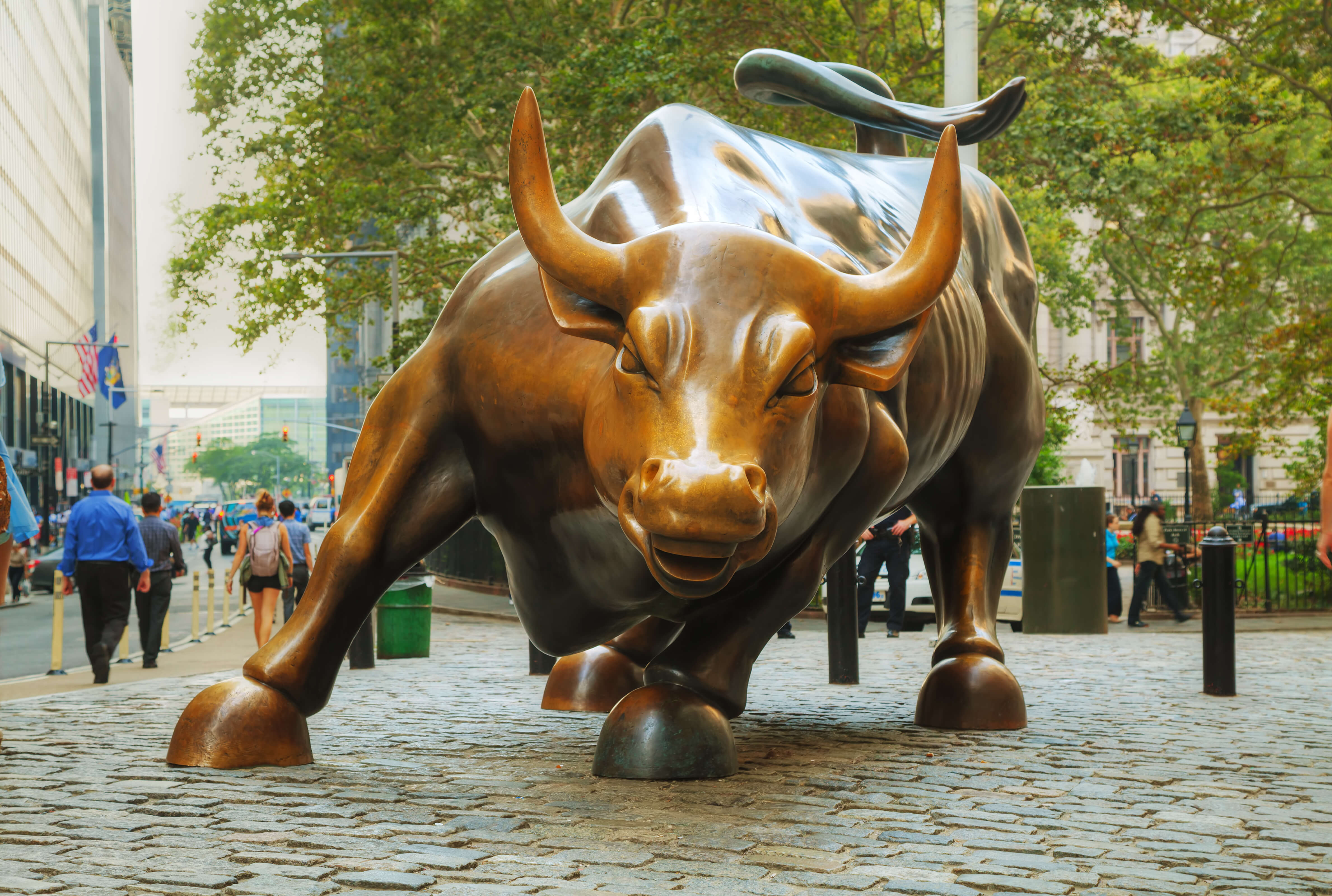 Charging Bull sculpture in New York City | Complete Controller